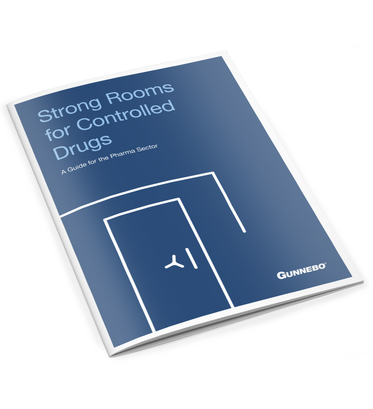 Strong room guide for storage of controlled drugs